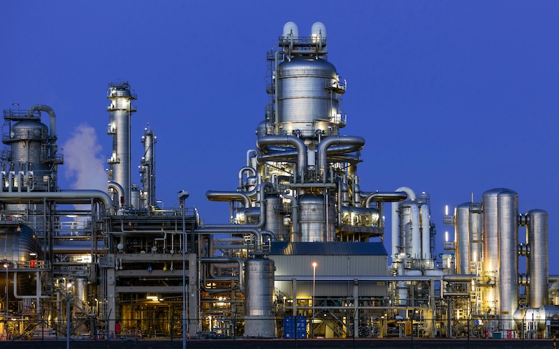 Industrial wastewater treatment facility